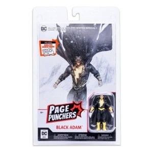 Page Punchers Black Adam Comic + Figure 8cm