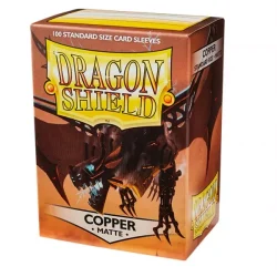Dragon Shield standard size Card Sleeves x100 Copper