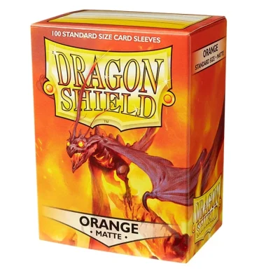fundas-standard-matte-naranja-100-fundas-dragon-shield
